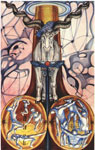 Crowley Tarot - Der Teufel